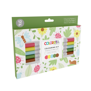 Spectrum Noir - Colouring Kit - " Simply Natural " - Alkoholmarker 