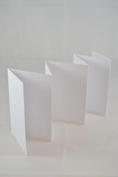 Leporello weiss 10x15 cm 240g/m² - 7-Fach