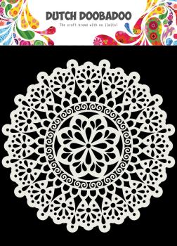 Dutch Doobadoo - Stencil - Dutch Mask Art - " Mandala " - 6x6 Inch - Schablone