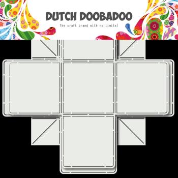 Dutch Doobadoo - Stencil - Dutch Card Art - "Box Exploding Box " - Stencil 12x12 Inch - Schablone