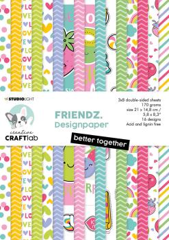 Creative Craft Lab - Studio Light - Paper Pad - Better Together - Papier Pack 