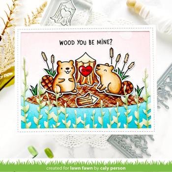 Lawn Fawn Stempelset "Wood You Be Mine?" Clear Stamp