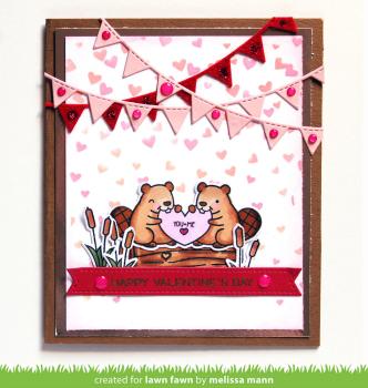 Lawn Fawn Stempelset "Wood You Be Mine?" Clear Stamp