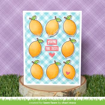 Lawn Fawn Stempelset "You're The Zest" Clear Stamp