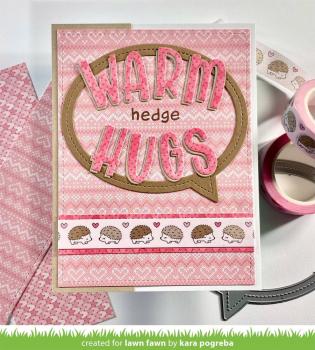 Lawn Fawn - Washi Tape - Hedgehugs 