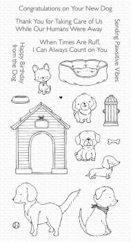 My Favorite Things Stempelset "Pawsitive Vibes" Clear Stamp Set