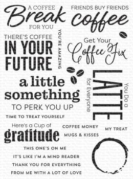 My Favorite Things Stempelset "Coffee Break" Clear Stamp