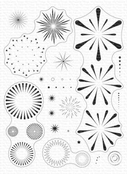 My Favorite Things Stempelset "Festive Fireworks" Clear Stamp