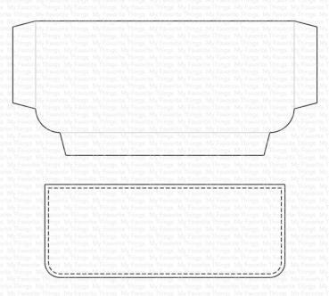 My Favorite Things Die-namics "Gift Card Pocket" | Stanzschablone | Stanze | Craft Die