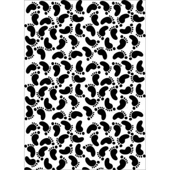 Nellie's Choice - Stencil A5 - " Babyfeet " - Schablone