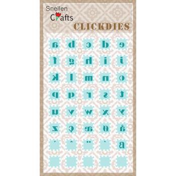 Nellie Snellen - Crafts Dies - " Alphabet Kleine Letter " - Stanze
