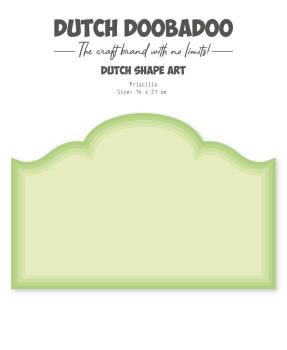 Dutch Doobadoo - Stencil - Dutch Shape Art - " Priscilla " - Stencil A5 - Schablone