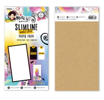 Art By Marlene - Mixed-Up Collection - Slimline Double Layer Paper Pack