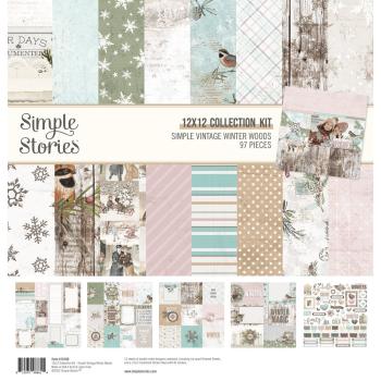 Simple Stories - Collections Kit - Simple Vintage Winter Woods 