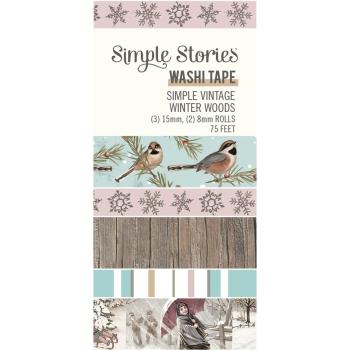 Simple Stories - Washi Tape - " Simple Vintage Winter Woods "
