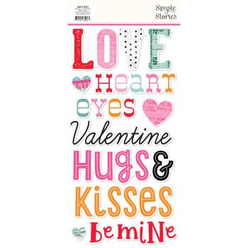 Simple Stories - Heart Eyes  - Foam Stickers 