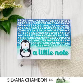 Picket Fence Studios - Clear Stamp - "Oh, Baby Baby " Stempel 