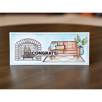 Ranger - Clear Stamps by Simon Hurley Create - Welcome home - Stempel  