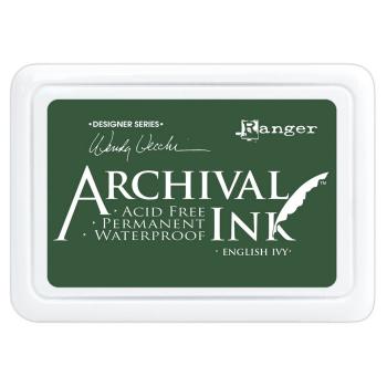 Ranger - Archival Ink Pad - English ivy - Stempelkissen - Pigmenttinte