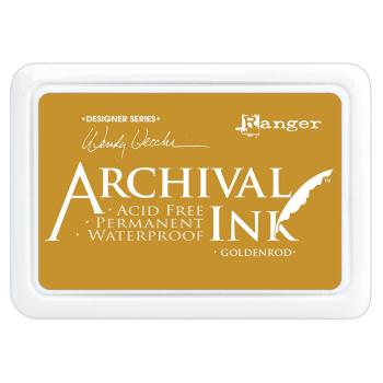 Ranger - Archival Ink Pad - Goldenrod - Stempelkissen - Pigmenttinte