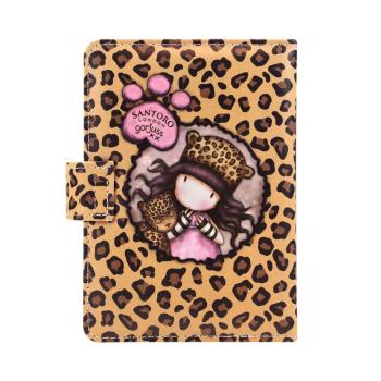 Gorjuss Santoro - Notebook with Bookmark Set Purrrrrfect Love - Notizbuch mit Lesezeichen
