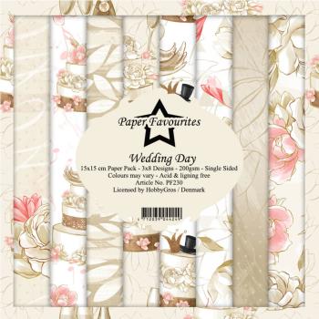 Paper Favourites - " Wedding Day " - Paper Pack - 6x6 Inch
