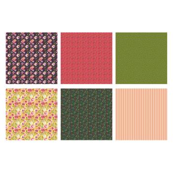The Paper Boutique - Decorative Paper - Peony Dreams  - 8x8 Inch - Paper Pad - Designpapier