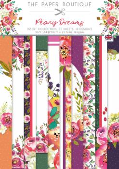 The Paper Boutique - Insert Collection - Peony Dreams - Designpapier 