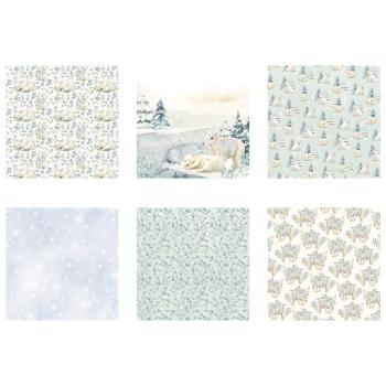 The Paper Boutique - Decorative Paper - Winter Wonderland  - 8x8 Inch - Paper Pad - Designpapier