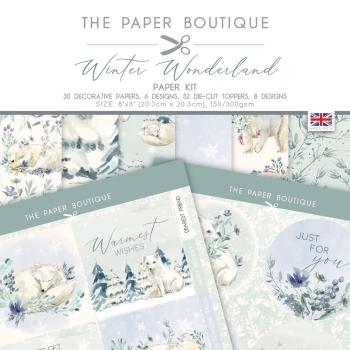 The Paper Boutique - Paper Kit - Winter Wonderland  - Die Cut Toppers - Designpapier 