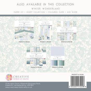 The Paper Boutique - Paper Kit - Winter Wonderland  - Die Cut Toppers - Designpapier 