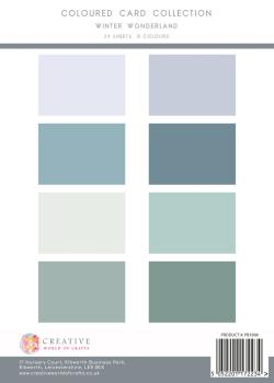 The Paper Boutique - Colour Card Collection  -  Winter Wonderland  - A4 - Cardstock