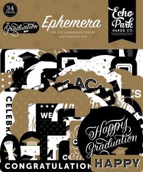 Echo Park - Ephemera - "Graduation" - Stanzteile