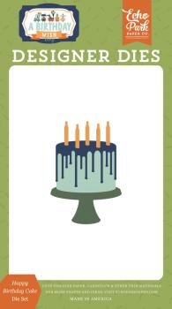 Echo Park "Happy Birthday Cake " Die - Stanze