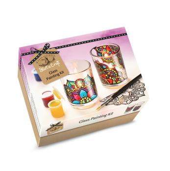 House of Crafts - Painting Kit Glass - "Start a Craft"- Bastelkit 