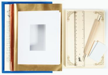 House of Crafts - Paper Craft Kit  - Foil Embossing- Bastelkit 