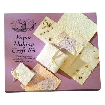 House of Crafts - Paper Craft Kit - Paper Making - Bastelkit 