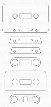 My Favorite Things Die-namics "Cassette Tape"