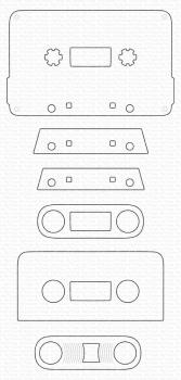 My Favorite Things Die-namics "Cassette Tape"