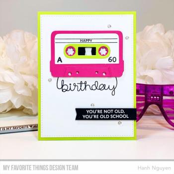 My Favorite Things Stempelset "Mixtape Sentiments" Clear Stamp