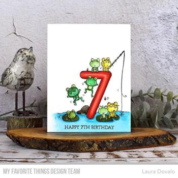 My Favorite Things Stempelset "Number Fun 7" Clear Stamp