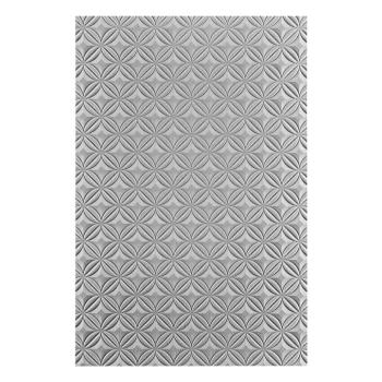 Spellbinders - Embossingfolder - "Orange Peel Quilt 3D" - Prägefolder