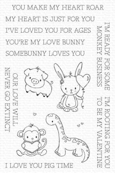 My Favorite Things Stempelset "My Punny Valentine" Clear Stamp Set