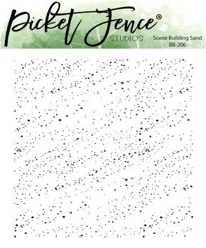Picket Fence Studios - Stempel "Scene Building: Sand" Clear stamp