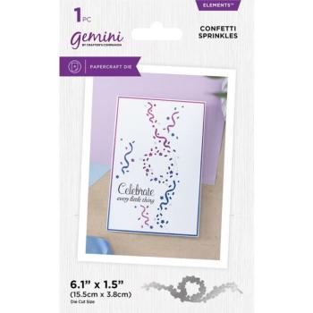 Gemini - Stanzschablone "Confetti Border" Dies - Confetti Sprinkles 