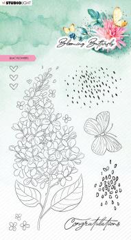 Studio Light - Stempel "Lilac Flowers" Clear Stamps
