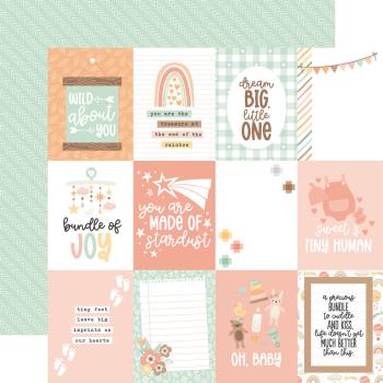Echo Park - Designpapier "Our Baby Girl" Paper Pack 6x6 Inch - 24 Bogen