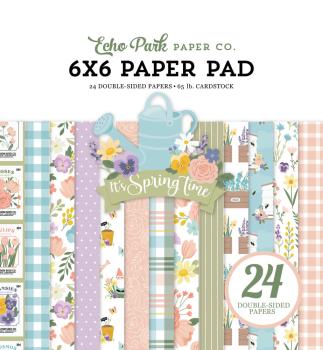 Echo Park - Designpapier "It's Spring Time" Paper Pack 6x6 Inch - 24 Bogen