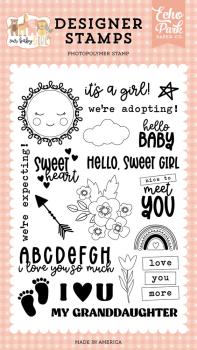Echo Park - Stempel "Nice To Meet" Clear Stamps