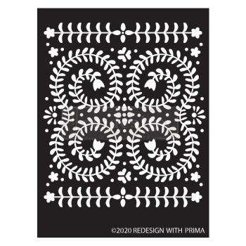 Re-Design with Prima - Schablone "Elegant Vine" Stencil 
